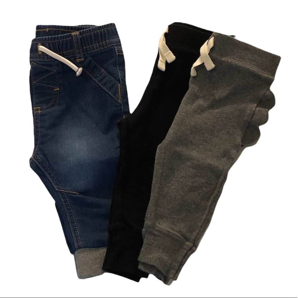 Bundle of baby boy pants size 3-6 months